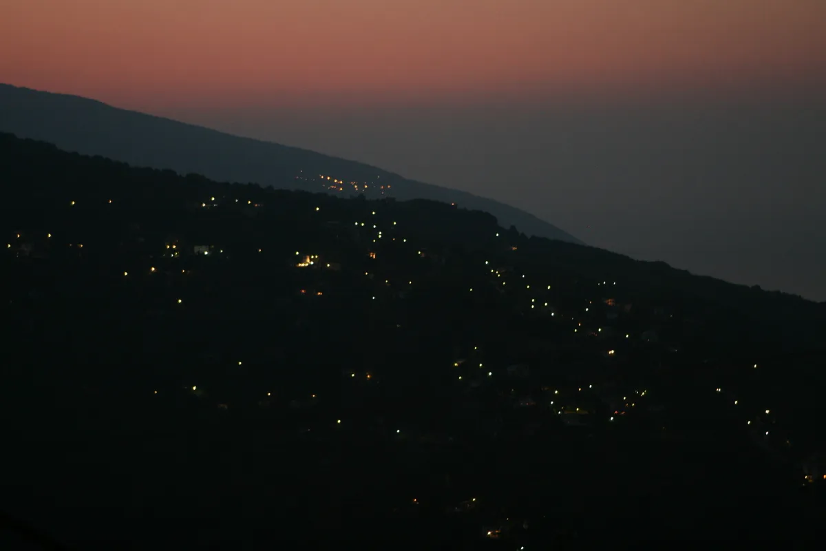 Pelion hillside houses