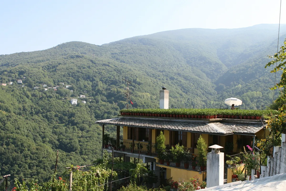 Pelion village church